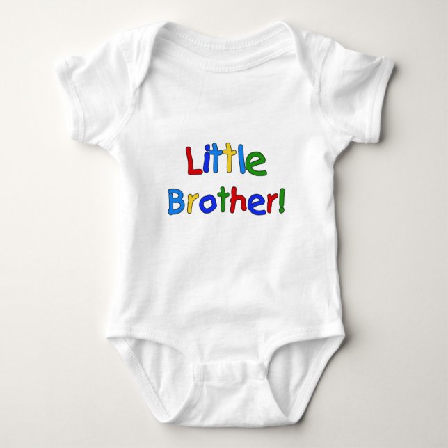 Little Brother Primary Färg Tshirts and Gifts (Framsida)