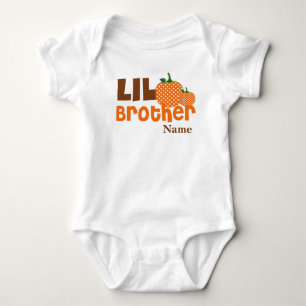 Little Brother Pumpkin Personlig Shirt T-shirt