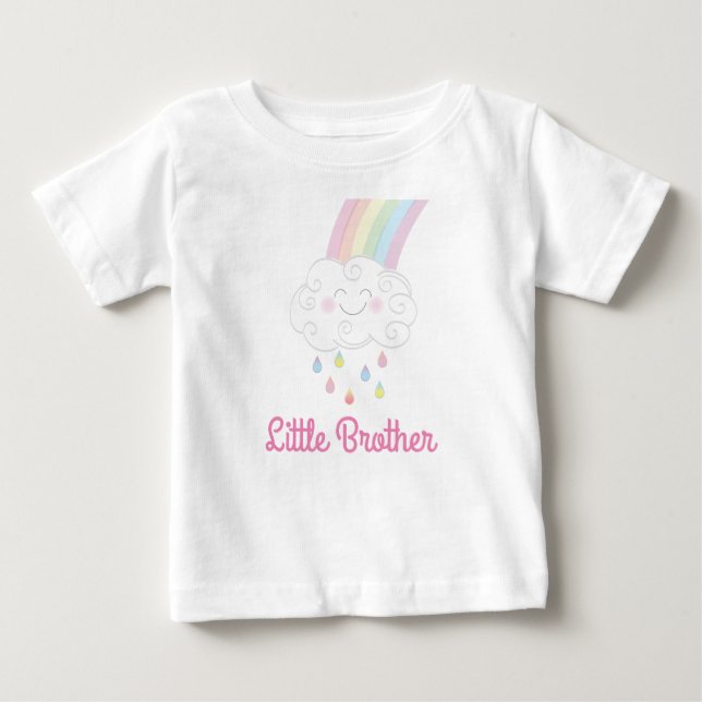 Little Brother Rainbow T Shirt (Framsida)