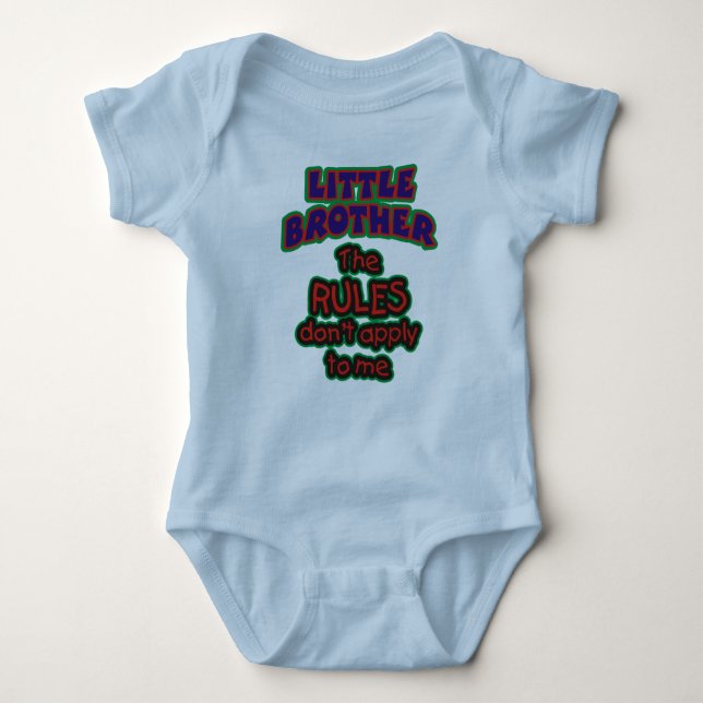 Little Brother Regler T-shirt (Framsida)