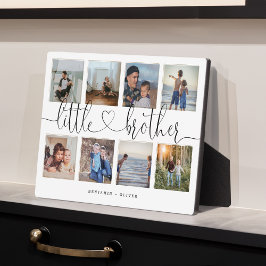 Little Brother Script Brothers Gift Photo Collage