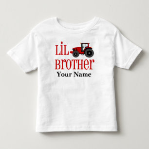Little Brother Tractor Personlig T-shirt