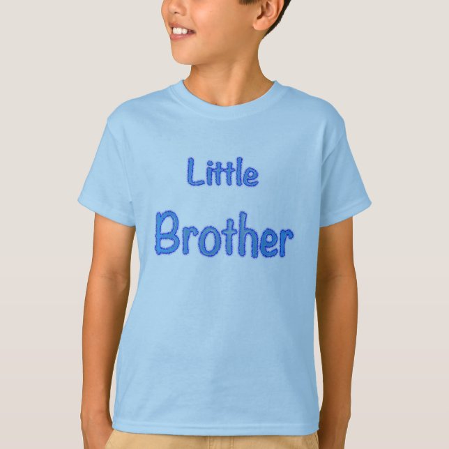 Little Brother Typography T Shirt (Framsida)