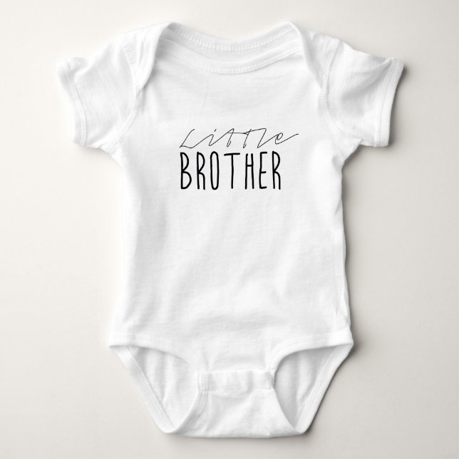 Little Brother Typography Tröja (Framsida)