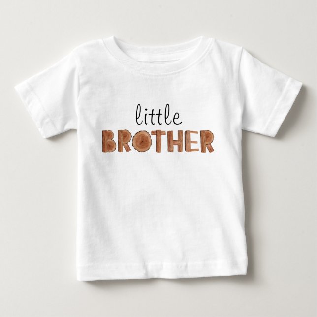 Little Brother Wood T Shirt (Framsida)