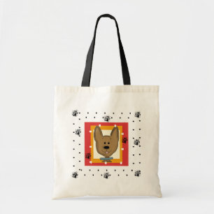 Little Brown Doggie Tshirts och Gifts Tygkasse