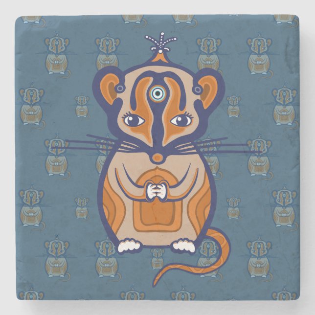 Little Brown Mouse Stenunderlägg (Framsidan)