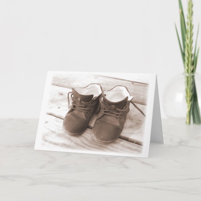 Little Brown Shoes-kort Kort (Framsida)