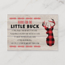 Little Buck Baby Shower | Inbjudan att infoga kort