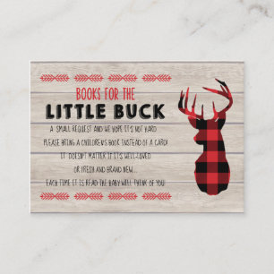 Little Buck Baby Shower   Inbjudan att infoga kort