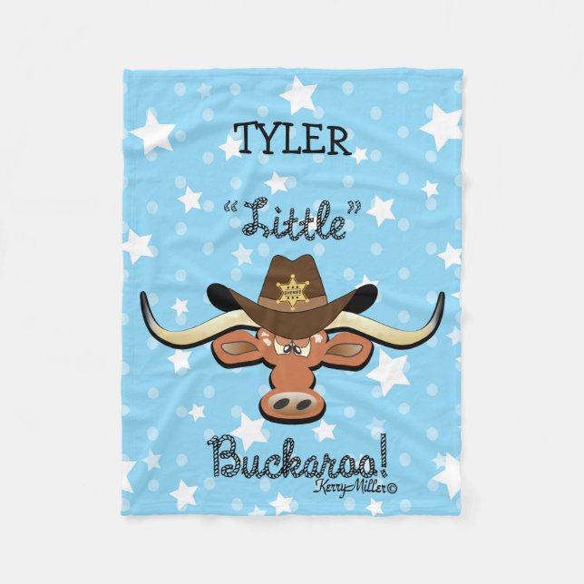Little Buckaroo Fleece Blanket (Framsidan)
