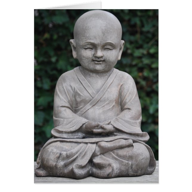 Little Buddah Hälsningskort (Framsidan)