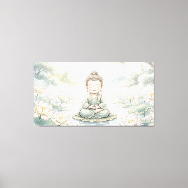 Little Buddha Canvastryck (Framsida)