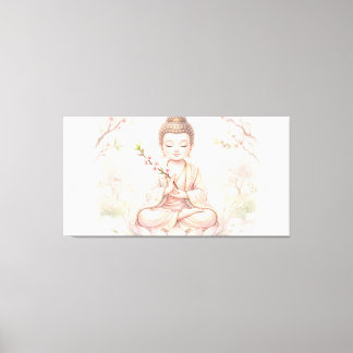 Little Buddha Canvastryck