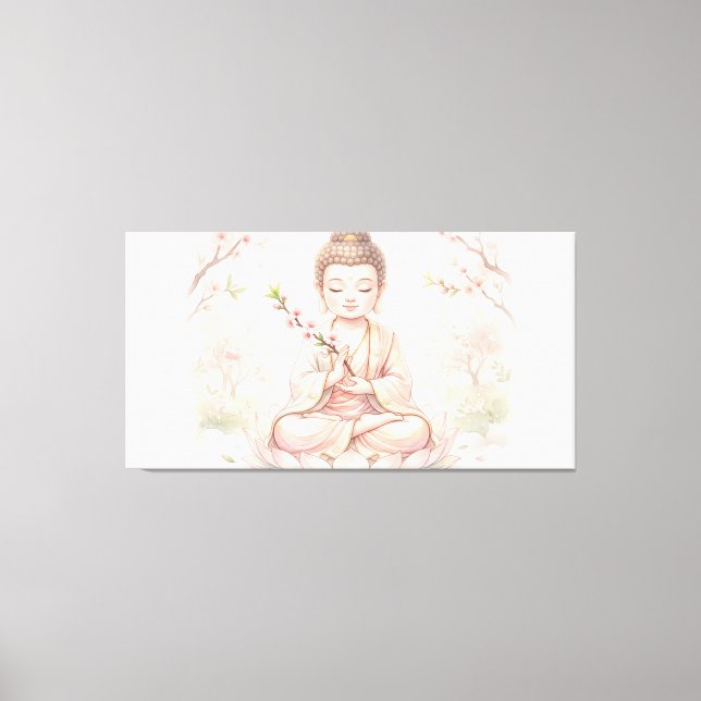 Little Buddha Canvastryck (Framsida)