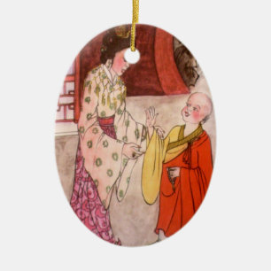 Little Buddhist Munk Ornament