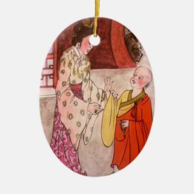 Little Buddhist Munk Ornament (Framsidan)