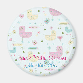 Little Buggy Baby Shower Magnet