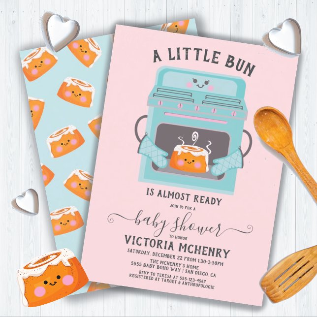 Little Bun i Oven-pojken eller Flickduschen Inv. Inbjudningar (Skapare uppladdad)