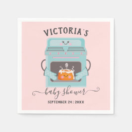 Little Bun i Oven-pojken eller tjejbabyduschen Pappersservett