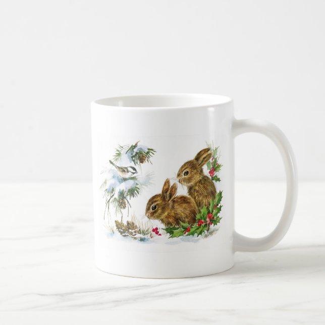 Little Bunnies-jul Kaffemugg (Höger)