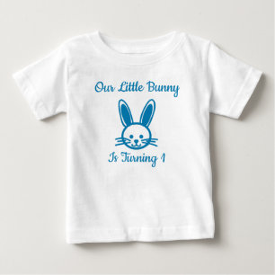 Little Bunny 1st Birthday T Shirt
