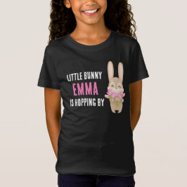 Little Bunny är Hopping by Cute Påskhare T Shirt