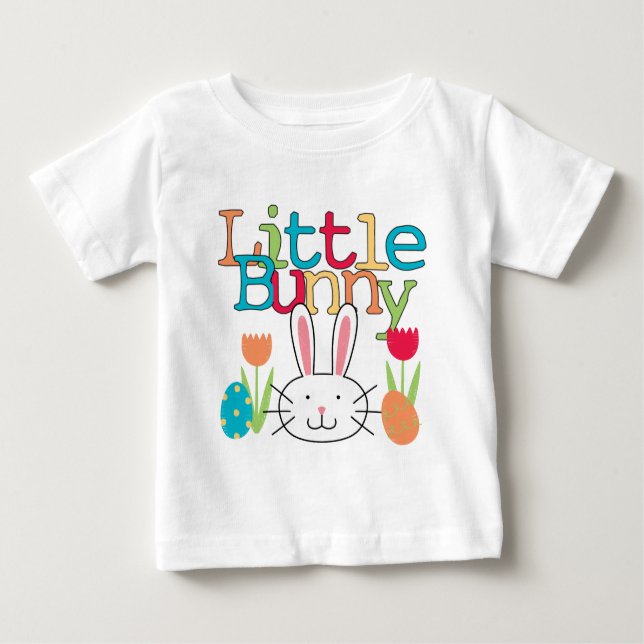 Little Bunny-Boy Påsk T-shirts och Gifts (Framsida)