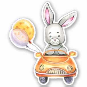 Little Bunny Cute Animal Sticker Klistermärken