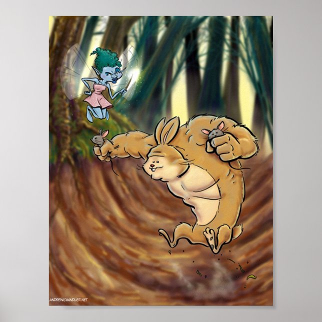 Little Bunny Fufu Poster (Framsidan)