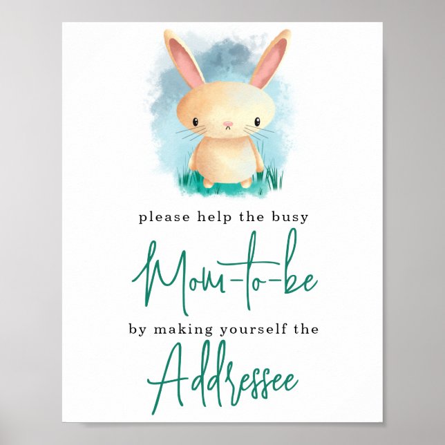Little Bunny - Mamma ska adresseras Poster (Framsidan)