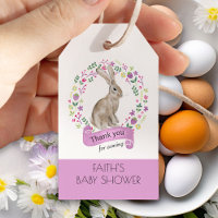 Little Bunny Rabbit i Cute Flowers Tack
