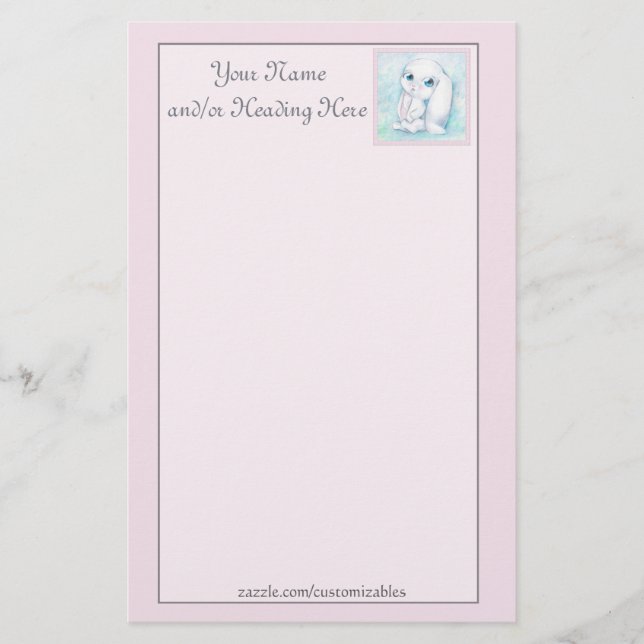 Little Bunny Stationery Brevpapper (Framsida)