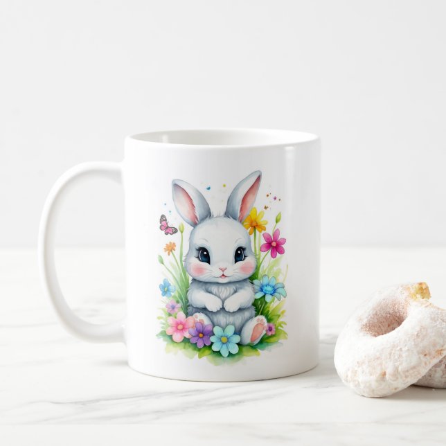 Little Bunny WildblomGarden Påsk Kaffemugg (Med munk)