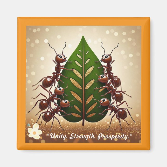 "Little but Mighty" Magnet (Framsidan)