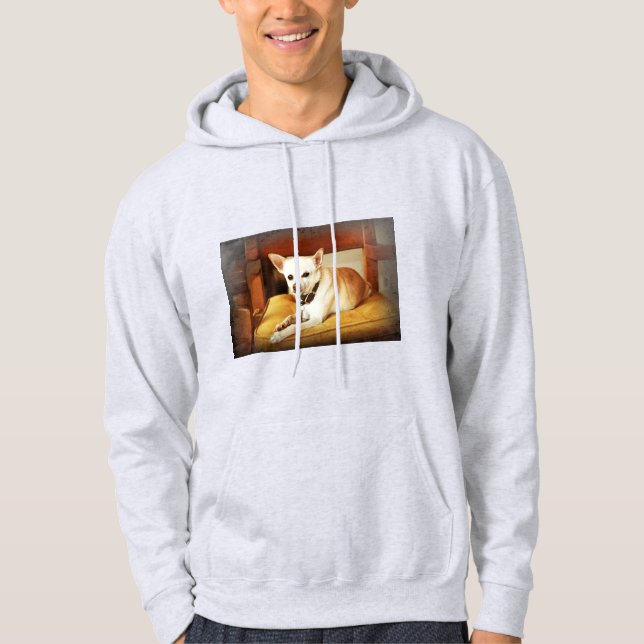 Little but Mighty Mia Hoodie Sweatshirt (Framsida)