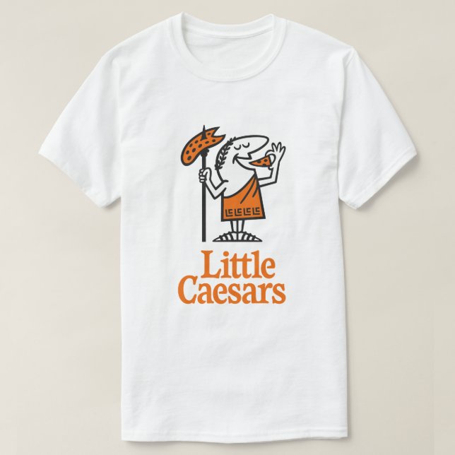 Little Caesars Pizza Logotyp T Shirt (Design framsida)