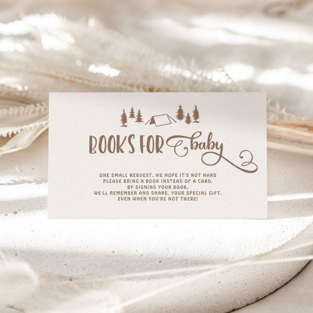 Little camper Bear Bokar för baby biljett Tilläggskort (Skapare uppladdad)