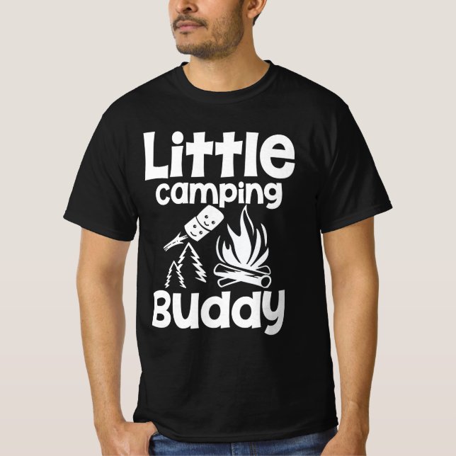 Little Camping Buddy T Shirt (Framsida)