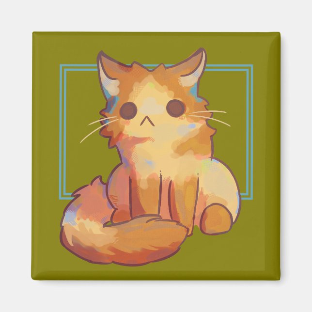 Little Cat, poesje Magnet (Framsidan)