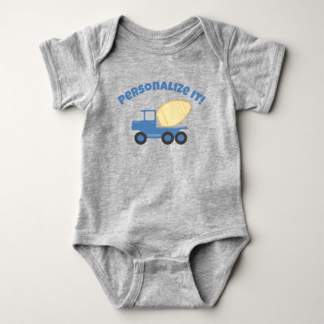 Little Cement Lastbil T Shirt (Framsida)