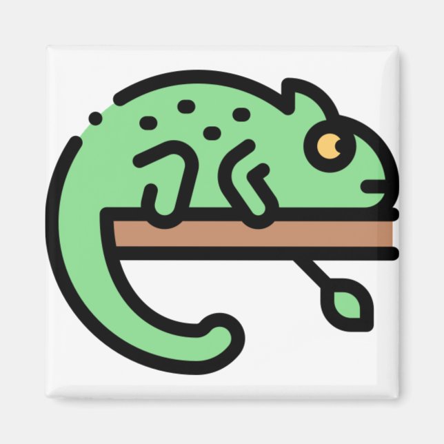 Little Chameleon Magnet (Framsidan)