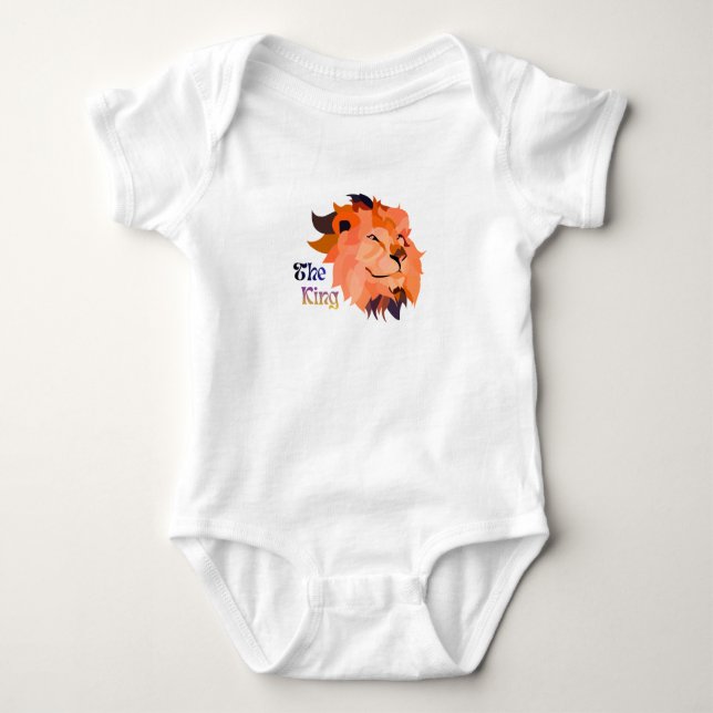 "Little Champ _ Baby Boy Outfit" T Shirt (Framsida)