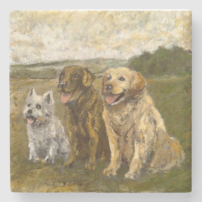 Little Chat: Whimsical Christmas Farm Animal Stenunderlägg (Framsidan)