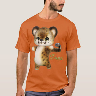 Little Cheetah cat Dancing T Shirt