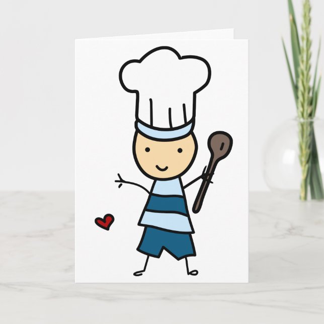 Little Chef Boy Kort (Framsida)
