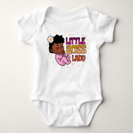 Little Chef Dam Melanin Black Flicka Infant T Shirt