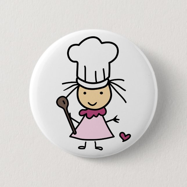 Little Chef Girl Knapp (Framsida)