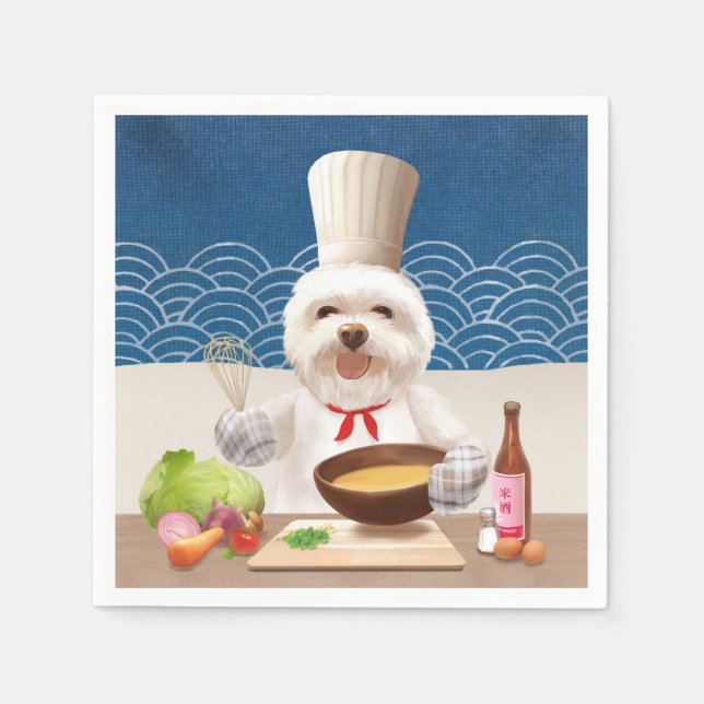 Little Chef Hund Pappersservett (Framsidan)