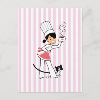 Little Chef Illustration på Vykort
